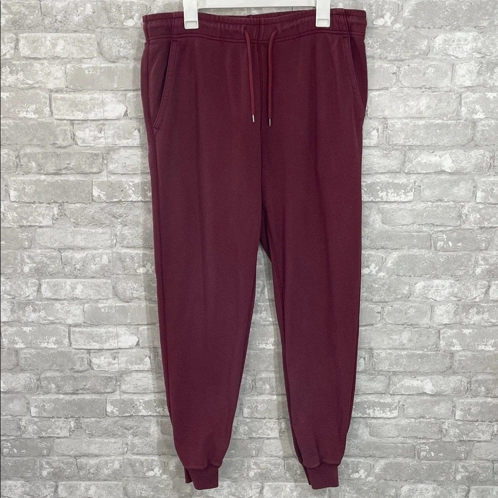 J. Crew Men's Dark Mulberry French Terry Sweatpants/Joggers